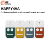 HAPPY4VA - čtyřkanálový dálkový ovladač Beninca 433MHz